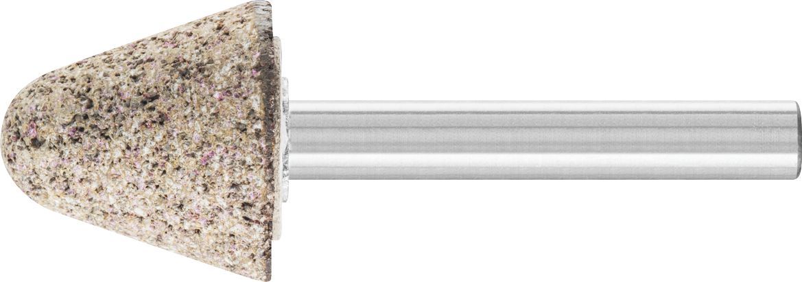 PFERD MOUNT POINT KE2020 20X20MM 6MM SHANK AL/OX D/RED/WH ADW 30L6B